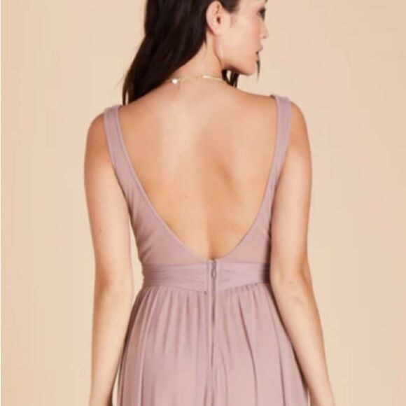 Birdy Grey Jan Dress Mauve Pink Bridesmaid Gown Large NEW Formal Prom - Picture 5 of 7